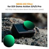 K&f Concept Variable Nd32-512 Filter Djı Osmo Action 3/4/5 Pro