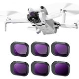 K&f Djı Mini 4 Pro Nd Filtre 6 Parça Set Nd4 + Nd8 + Nd16 + Nd32 + Nd64 + Nd1000