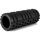 KFC Home Bayar Ithalat Foam Roller Tırtıklı Yoga Silindiri Kısa Masaj Köpük Rulosu, Rulo Yoga Pilates Siyah