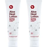 KFC Home Forever Aloe Heat Lotion Aloe Vera ve Mentol İçeren Masaj Losyonu 2 x 118 ml