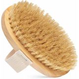 KFC Home Masaj Aleti Peeling Ahşap Vücut Duş Fırçası Doğal At Kılı Fırçası