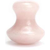 KFC Home Pembe Kuvars Doğal Taş Mantar Gua Sha Masaj Aleti