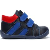 KFDS GT12-V2 Kifidis-Kids Ilk Adım Erkek Çocuk Deri Ayakkabı 20-24 - Mavi