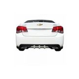 KG GROUP Autogp Chevrolet Cruze Difüzör Arka Tampon Çift Çıkış Egzoz Gri