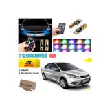 KG GROUP Ford Focus 2 2007 Uyumlu T10 Kumandalı Park Ampulü Rgb Led