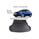KG GROUP Hyundai Accent Blue 2011 Ve Sonrası 3d Bagaj Havuzu