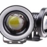 Kgn Sis Farı Mercekli Angel Cob Neon Beyaz 76mm 7000k 1200 Lm Tüm Binek Araçlar-motosiklet