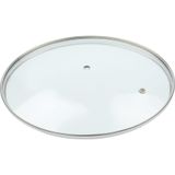 KGPart Tüm Tencere ve Tavalara Uygun Kaliteli Cam Kapak 30 cm