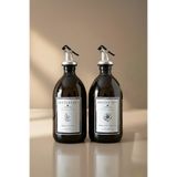 KHAKMA 2'li Amber Zeytinyağı Sıvıyağ Şişesi yağdanlık 500ml 500T BB ZA