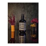 Khakma 500 ml Siyah Renkli Italyan Cam Yağdanlık Vintage Yağlık 500VINTAGE1