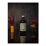 Khakma 500 ml Siyah Renkli Italyan Cam Yağdanlık Vintage Yağlık 500VINTAGE2