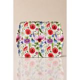 KHAKMA Bloom Rose Kaydırmaz Melamin Tepsi 41x30 cm – Desenli Sunum & Servis Tepsisi | Dayanıklı, Hafif, Çok Amaçlı
