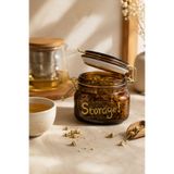 KHAKMA Kilitli Kapaklı Amber Cam Kavanoz 500 ml | Hava Geçirmez Silikon Contalı Saklama Kavanozu