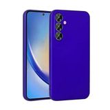 Khayra Galaxy A35 Kılıf KHYR Premier Silikon Kapak - Saks Mavi