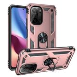 Khayra Poco F3 Kılıf KHYR Vega Kapak - Rose Gold