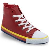Khayt Conves Kids Unisex Hafif Çocuk Spor Ayakkabı - Kırmızı