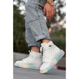 Khayt Fashion Sport Air Color Kadın Günlük Ayakkabı Bot - Bej