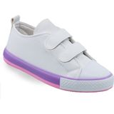 Khayt Free Kids Unisex Cırtlı Hafif Çocuk Spor Ayakkabı - Beyaz - Pembe