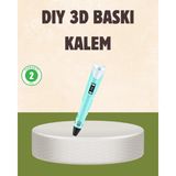 Khi-Zai Abs ve Pla Filament Destekli 3D Yazıcı Kalem