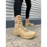 Khi-Zai JY999 Strike Bağcıklı Ortopedik Taban Günlük Süet Erkek Askeri Postal Bot Skt Kum - 39