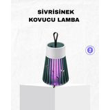 Khi-Zai Şarjlı Mor Işıklı Sivrisinek Kovucu Lamba – Sessiz ve Kimyasal İçermez
