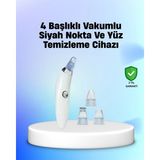 Khi-Zai Vakum Teknolojili Siyah Nokta Temizleyici Cihaz – 4 Farklı Başlık ve Derinlemesine Gözenek Temizliği
