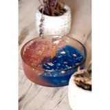 Khleos Premium Candle Mavi Pembe Jel Mum 250GR - 1 Adet