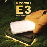 Khonsu E3 Şarjlı Kamp Lambası 1500 Lümen – 10.000 Mah Powerbank, 6 Işık Modu, Siyah Tam Set Alternatif Kısa Başlık - YOK - Çok Renkli