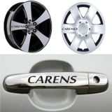 Kia Carens Kapı Kolu Jant Sticker Yapıştırma 8 Adet