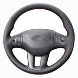 Kia Ceed 10-11 Uyumlu Araca Özel Deri Direksiyon Kılıfı