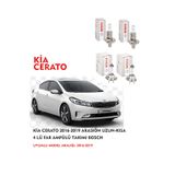 KİA CERATO 2016-2019 ARASIÖN UZUN-KISA 4 LÜ FAR AMPÜLÜ TAKIMI BOSCH
