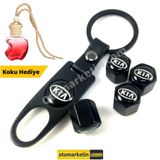 Kia Metal Sibop Kapağı Anahtarlık Seti