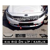 Kia Rio Ön Tampon Eki Bodykit Karlık Lip