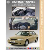 Kia Shuma (1995-2003) Torpido Örtüsü Panel Koruma Torpido Koruma Tam Uyum Çatlamayı Önler Kaymaz