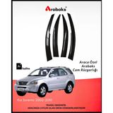 Kia Sorento 2002-2010 Cam Rüzgarlığı 4'Lü Takım (Mugen Tip, Dayanıklı Malzeme, Kolay Montaj)