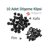 Kia Sorento Döseme Klips Oto Baglanti Klipsi Vidali 10 Adet 466193181