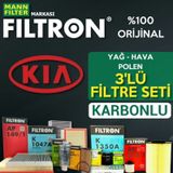 Kia Sportage 1.6 Gdi Filtron Filtre Bakım Seti 2010 - 2016