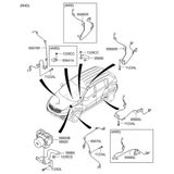 Kia Sportage 10-15 Diz Abs Sensor Arka Tekerlek Sol Orjinal