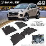Kia Sportage 2016-2021 Sahler 4.5d Havuzlu Paspas Siyah