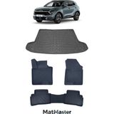 Kia Sportage 2025 Model 5d Premium Ekstra Havuzlu Paspas ve Bagaj Havuzu Set - Siyah