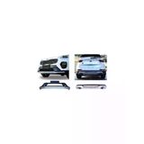 Kia Sportage Ön Ve Arka Koruma Difüzör Çift Çıkış Egzoz 2016-2018 Makyajsız Kasa Uyumlu