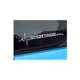Kia Sportage Yan Cam Sticker Oto Kapı 20 Cm X 7 Cm Holo-Chroma