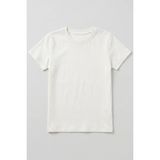 Kiagu Erkek Çocuk T-Shirt Beyaz Kısa Kol Tişört Basic Terletmeyen Esnek Kumaş %100 Pamuklu Mevsimlik Tshirt Düz Baskısız (2-13 Yaş) - 12 Yaş - 0 Beyaz