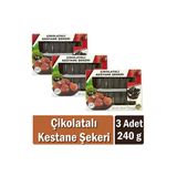 Kibarzade Çikolatalı Kestane Şekeri 240 gr x 3 Adet