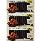 Kibarzade Çikolatalı Kestane Şekeri 250 gr 3 Lü Set 3*250