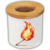 Kibrit Temalı Kalemlik Kalem Kutusu