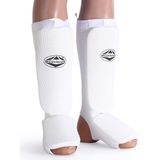 Kick Boks ve Muay Thai Ayak Kaval Koruyucu - XL - Beyaz