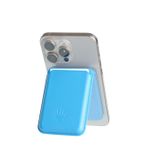 Kickstand Standlı Mavi Magnetik Yapıştırmalı Mıknatıslı Kartlık