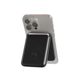 Kickstand Standlı Siyah Magnetik Yapıştırmalı Mıknatıslı Kartlık
