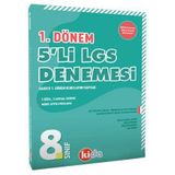 Kida Yayınları 8. Sınıf LGS 1. Dönem 5 Deneme